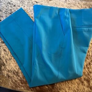 Rachel Zoe Vibrant Blue crop slacks
